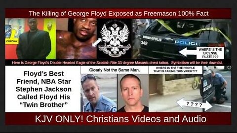THE KILLING OF GEORGE FLOYD EXPOSED AS A FREEMASON RITUAL ₪ [THE SERPENT 🐍🌈 AND THE RAINBOW PSYOP]