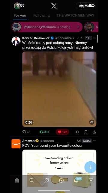 German police dropping off illegal migrant to the Polish border