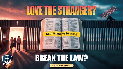 Bible on Illegal Immigration - Leviticus 19:34 & Loving the Stranger Explained