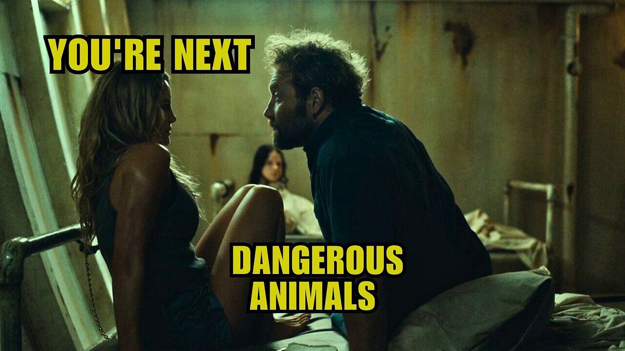 The maniac, feeds people alive to sharks."Dangerous Animals”