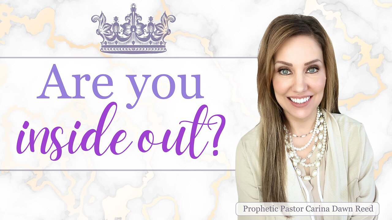 Are you inside out? Your spiritual growth depends on your order of operation.