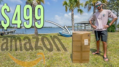 Unboxing Amazon's CHEAPEST Inflatable FISHING Kayak *It's GOOD*