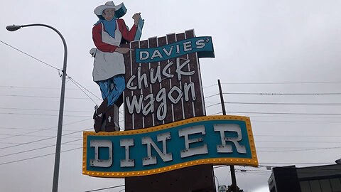January 27, 2020 - Breakfast Time at Davie's Chuck Wagon Diner