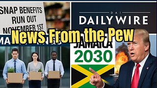 News From the Pew: Ep 175: SNAP Dry, Mass Firings, Boat Bombings, Fradd at Daily Wire