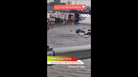 #Argentina #BuenosAires #Flood #HeavyRain #ExtremeWeather #climate #anomaly #climatecrisis #weather