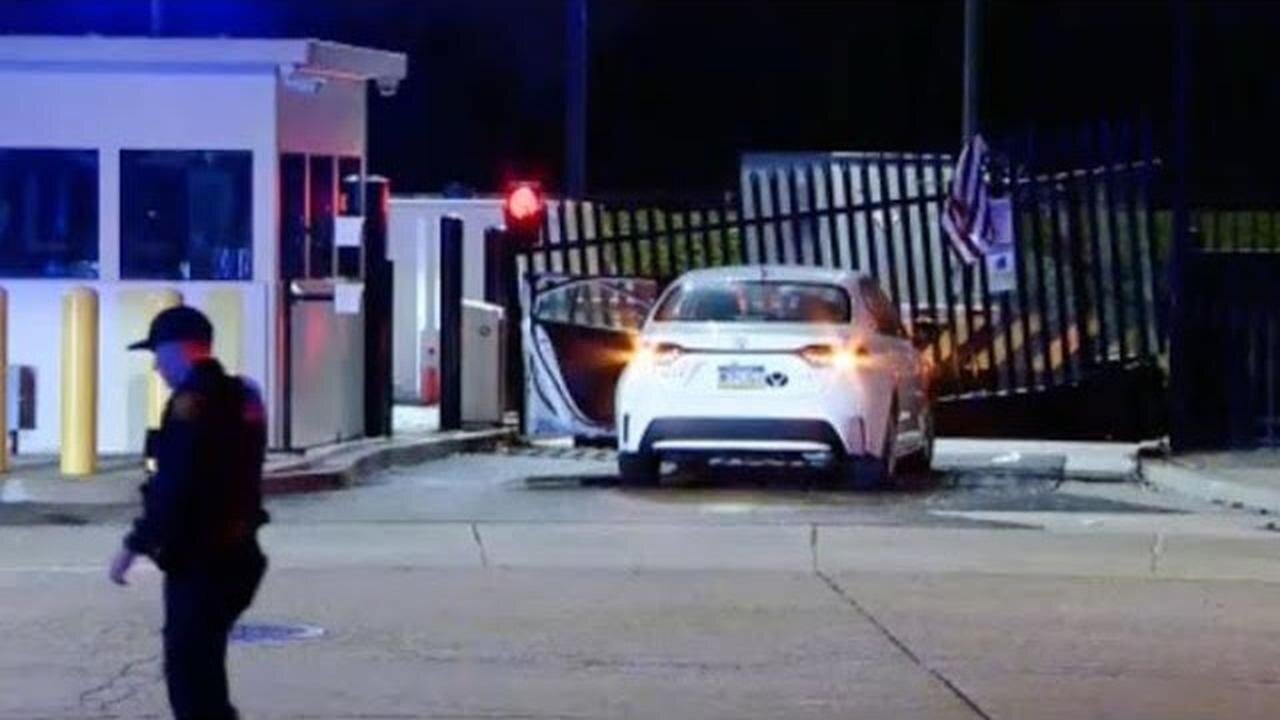Man runs car into fbi security gate: the spirit of sedition is in the air