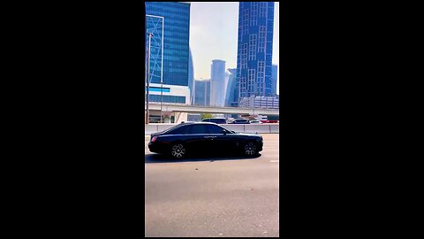 Rolls-Royce Ghost Black Badge | Riding Momant #DubaiVibes #luxury #dubairide #dubai_dxb_uae #dubai