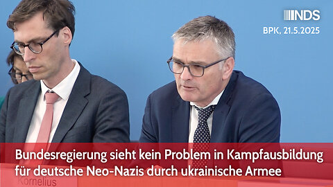 Bundesregierung sieht kein Problem in Kampfausbildung für deutsche Neo-Nazis durch ukrainische Armee