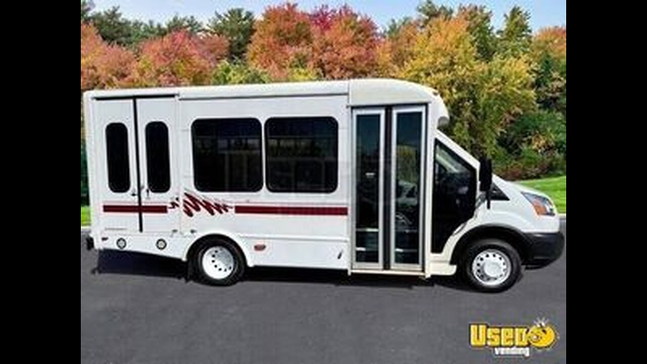 Low Miles! 2017 Ford T350 Non CDL Shuttle Bus with Wheelchair Lift for Sale in New York!