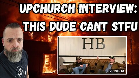 UPCHURCH INTERVIEW: THIS DUDE CANT STFU #upchurch #creeksquad #reaction