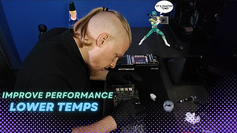 Lowering GPU Temps: Teardown, Re-paste & Thermal Putty