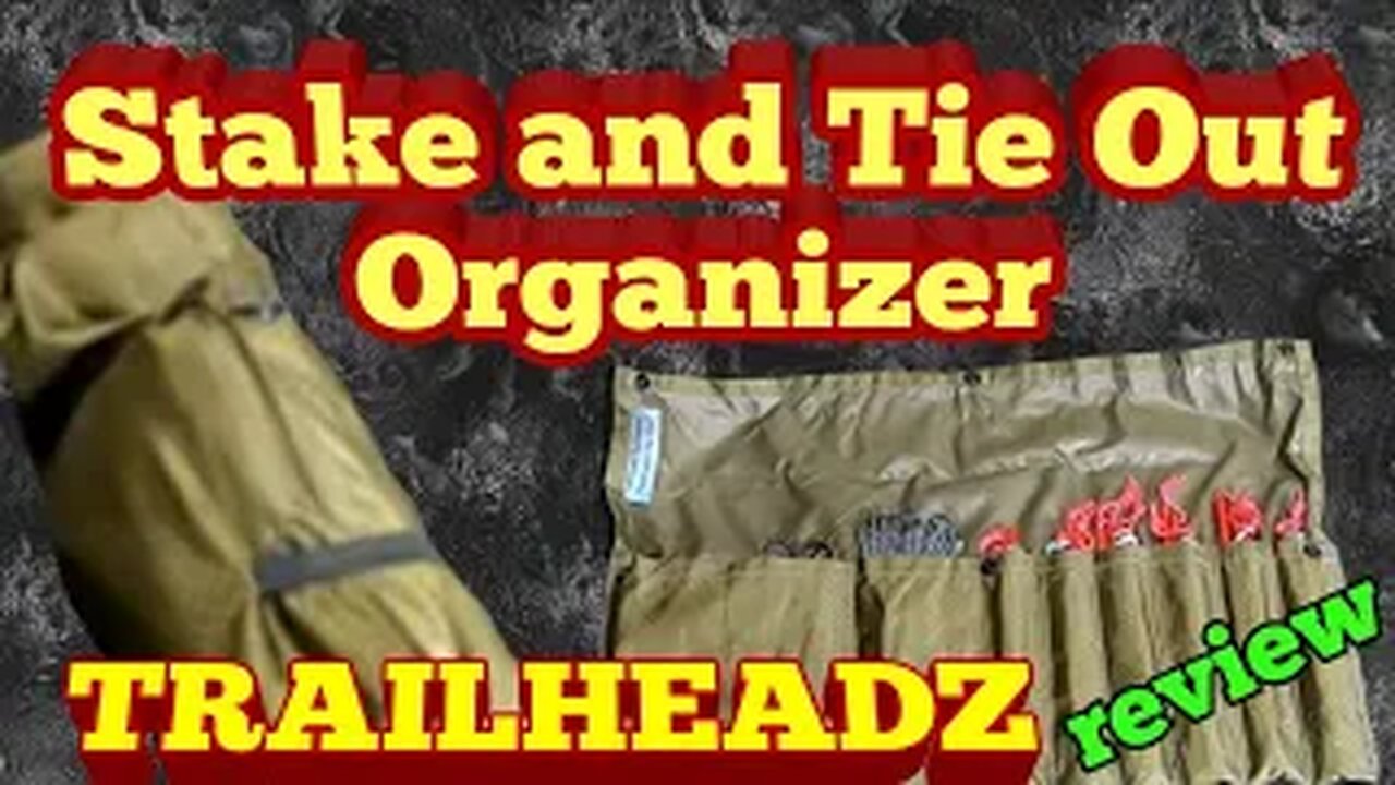 Trailheadz Stake and Tie Out Organizer