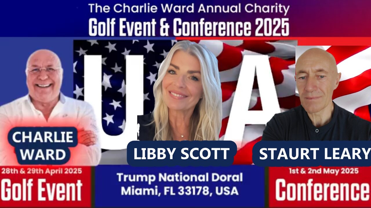 CHARLIE WARD GOLF & CONFERENCE 2025 WITH CHARLIE WARD, LIBBY SCOTT & STUART LEARY