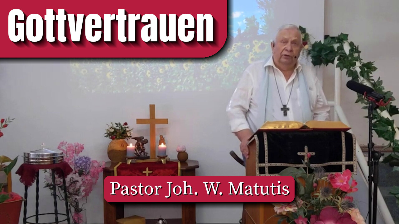 Gottvertrauen