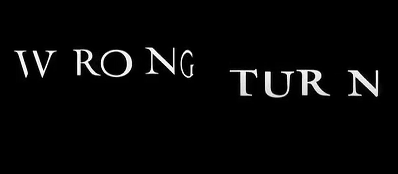 Wrong Turn - Trailer - 2003