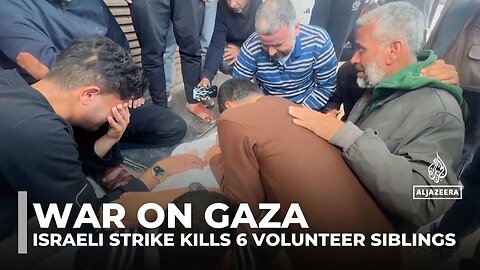 Israeli Strike Kills 6 Volunteers