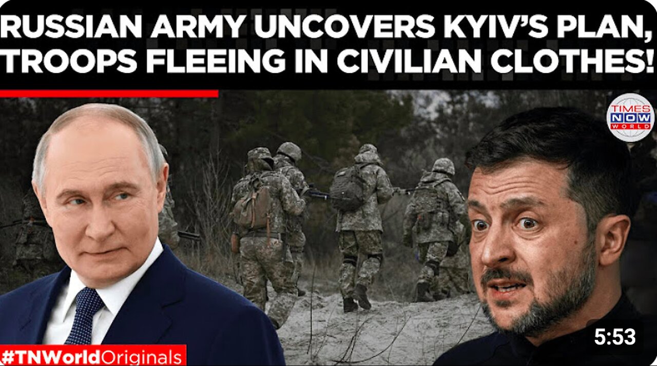 Busted! Ukrainian Troops Ditch Uniforms, Try to Blend In—Russian Soldier Reveals the Scheme!