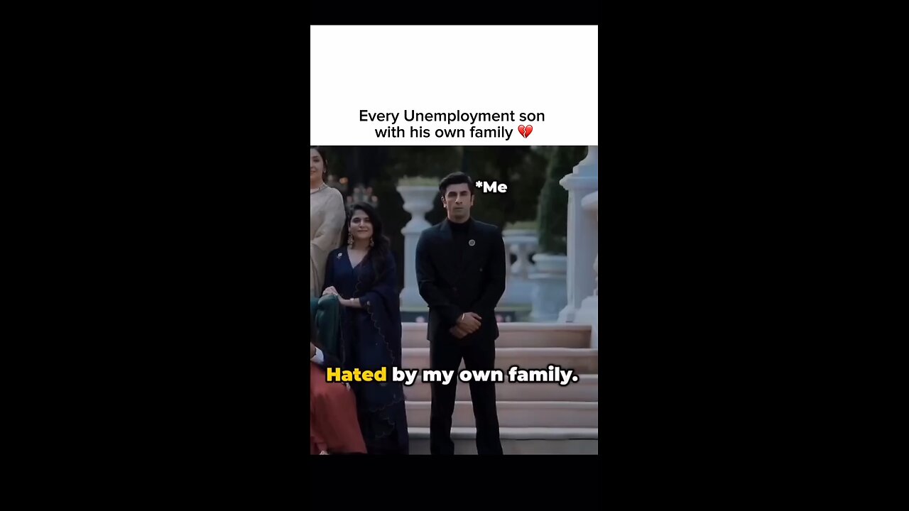 how an unemployed boy is treated by his family