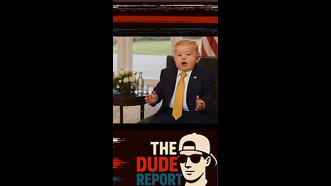 Baby Trump Hates Windmills!