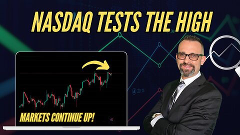 $NASDAQ Tests Highs, $BITCOIN Holding Strong 7/24/2025