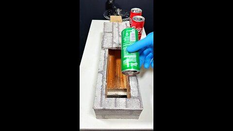 SPRITE vs COKE Can Crushing CHALLENGE!