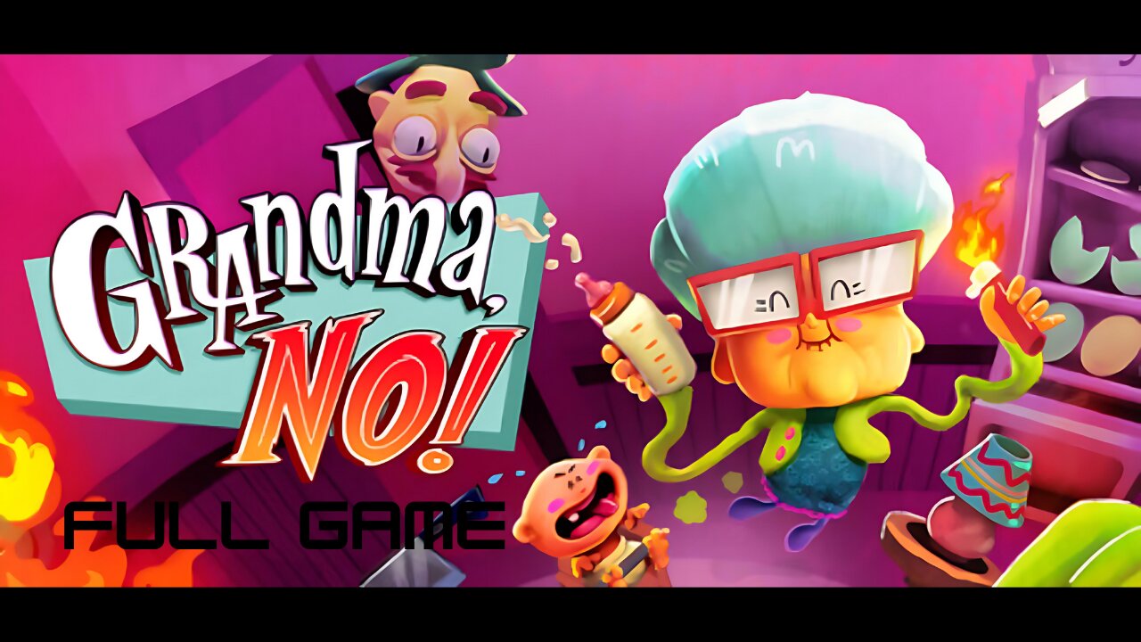 This Grandma Game Is ABSOLUTE CHAOS 😂 | Grandma, No! | Full Game | Gameplay | Accurate - Simulator