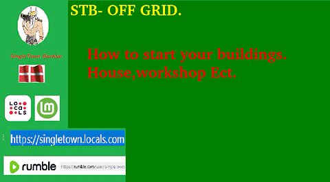 How to start your own buildings...