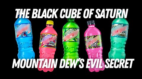 Conspiracy Sunday: Black Cube of Saturn / Mountain Dew Conspiracy Theory