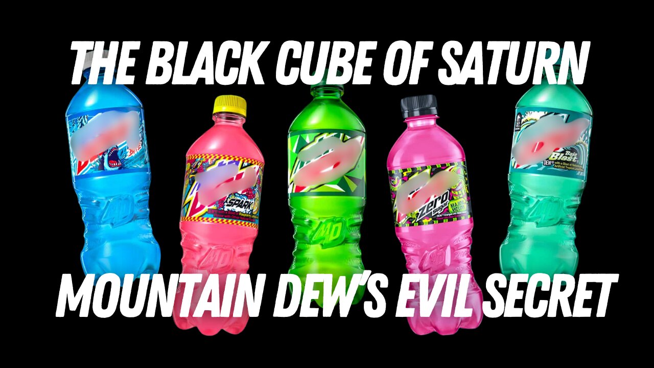 Conspiracy Sunday: Black Cube of Saturn / Mountain Dew Conspiracy Theory