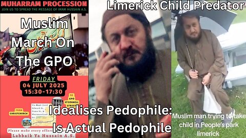 Muslim Man Trying To Touch Kids At Limerick Park. FAFO. A Religion Of Creeps?