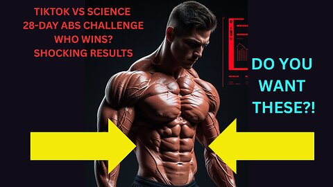 🧪 TIKTOK VS. SCIENCE: The ULTIMATE Ab Training Experiment (With Evidence-Based Results) 🧪