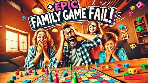 😂 Family Game Night Gone Hilariously Wrong!