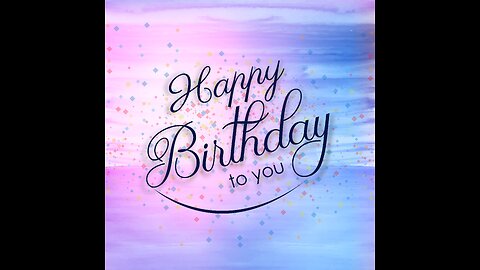 My Birthday Stream