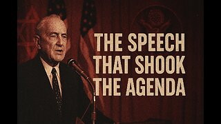 Benjamin Freedman’s 1961 Speech at the Willard Hotel – Full Red Pill Disclosure