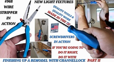 New Light Installed with Channellock
