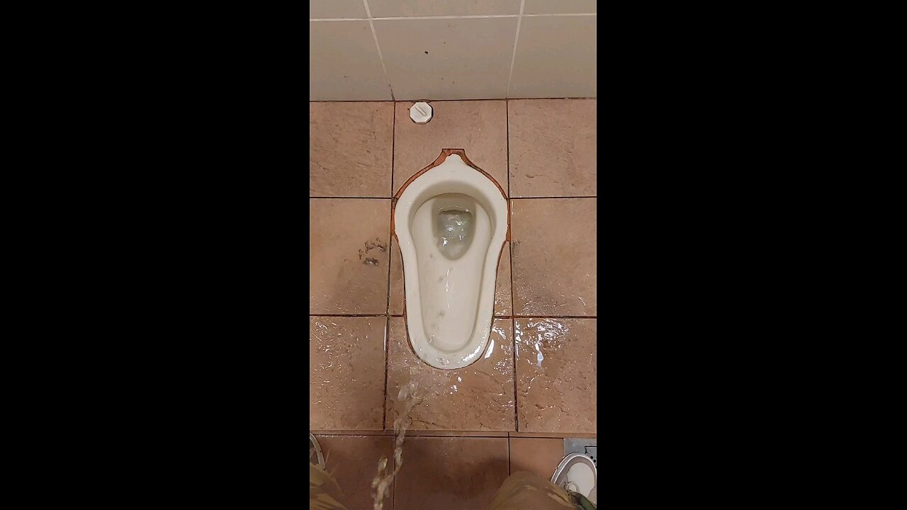 Peeing in a Squat Toilet