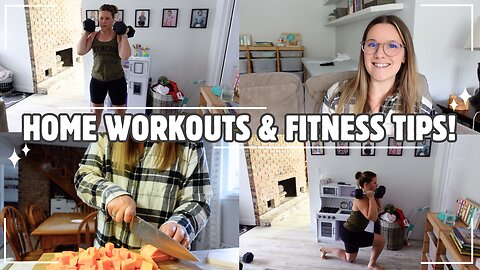 HEALTH & FITNESS AS A BUSY MOM OF FIVE! | MY GOALS & WORKOUT ROUTINE | VLOG