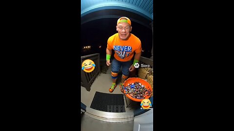 John Cena Trick Or Treating.