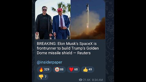 News Shorts: SpaceX and the Golden Dome