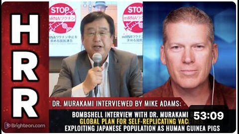 "Dr. Murakami Unveils Global Strategy for Self-Replicating Vaccines in Explosive Interview"