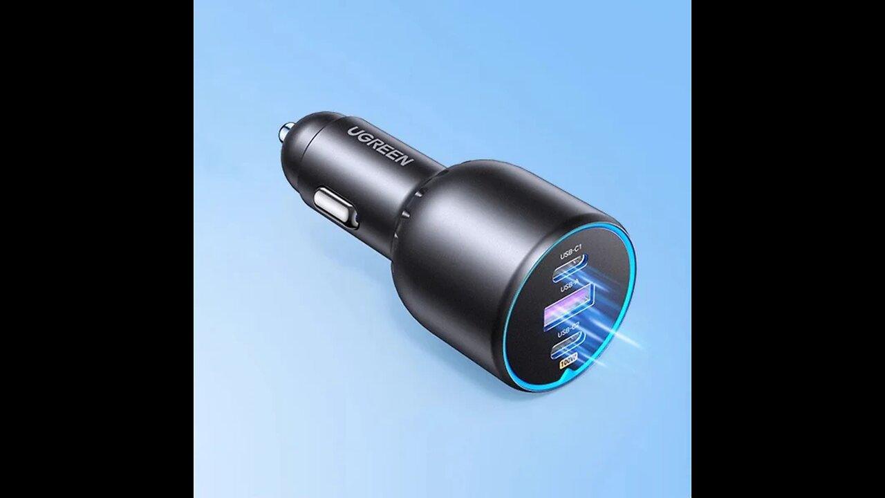 Triple Port Super Fast Car Charger
