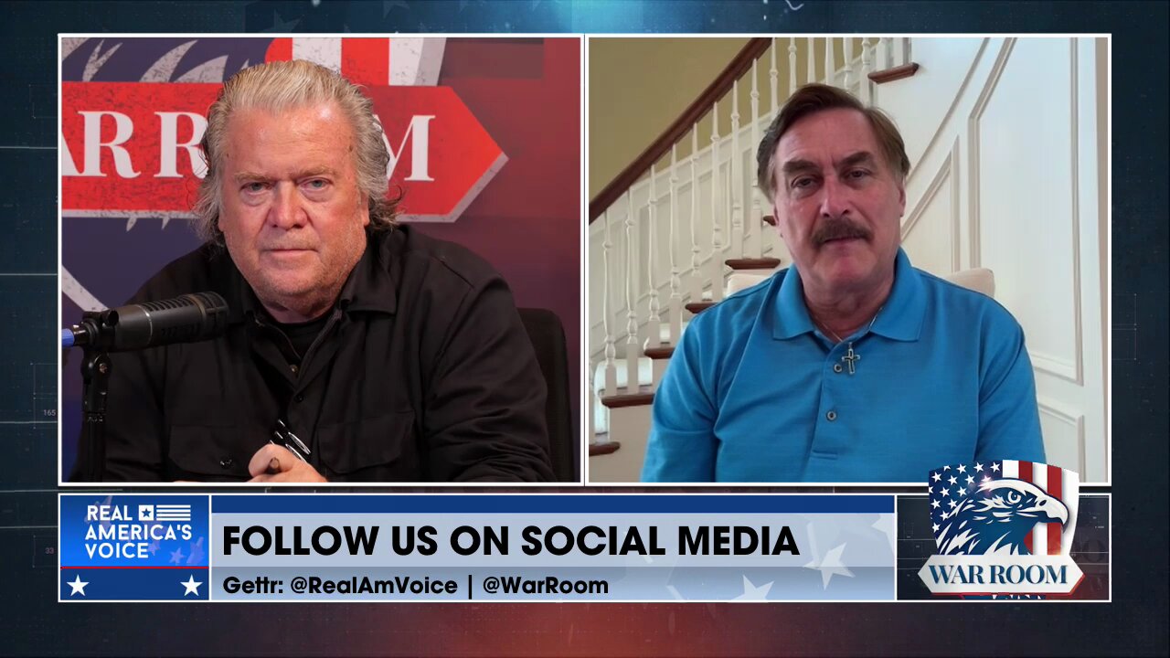 WarRoom Exclusive 3-In-1 Sale! Once They’re Gone They’re Gone. MyPillow.com/warroom