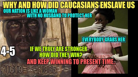 Why And How Were The Caucus People Able To Enslave The Afro People 4-5