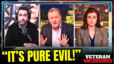 EXPLOSIVE Debate! Piers Morgan & Dave Smith Confront Israel Lawyer Over Israel-Gaza War!