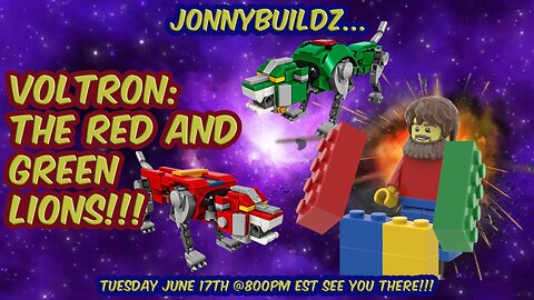 JonnyBuildz...The Red and Green Lions from Voltron!!! Leaks and Reviews!!! Episode 209