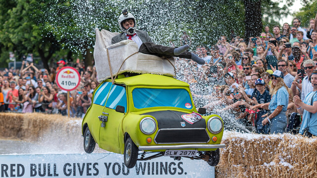 Only in London: Red Bull Soapbox Chaos! 😂