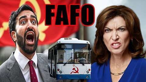Mamdani FINDS OUT his Communist Bus SCAM AIN'T HAPPENING! FAFO!