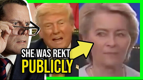 Body Language Analysis of Ursula Von Der Leyen’s Anxiety THROUGH THE ROOF Announcing Trump Deal