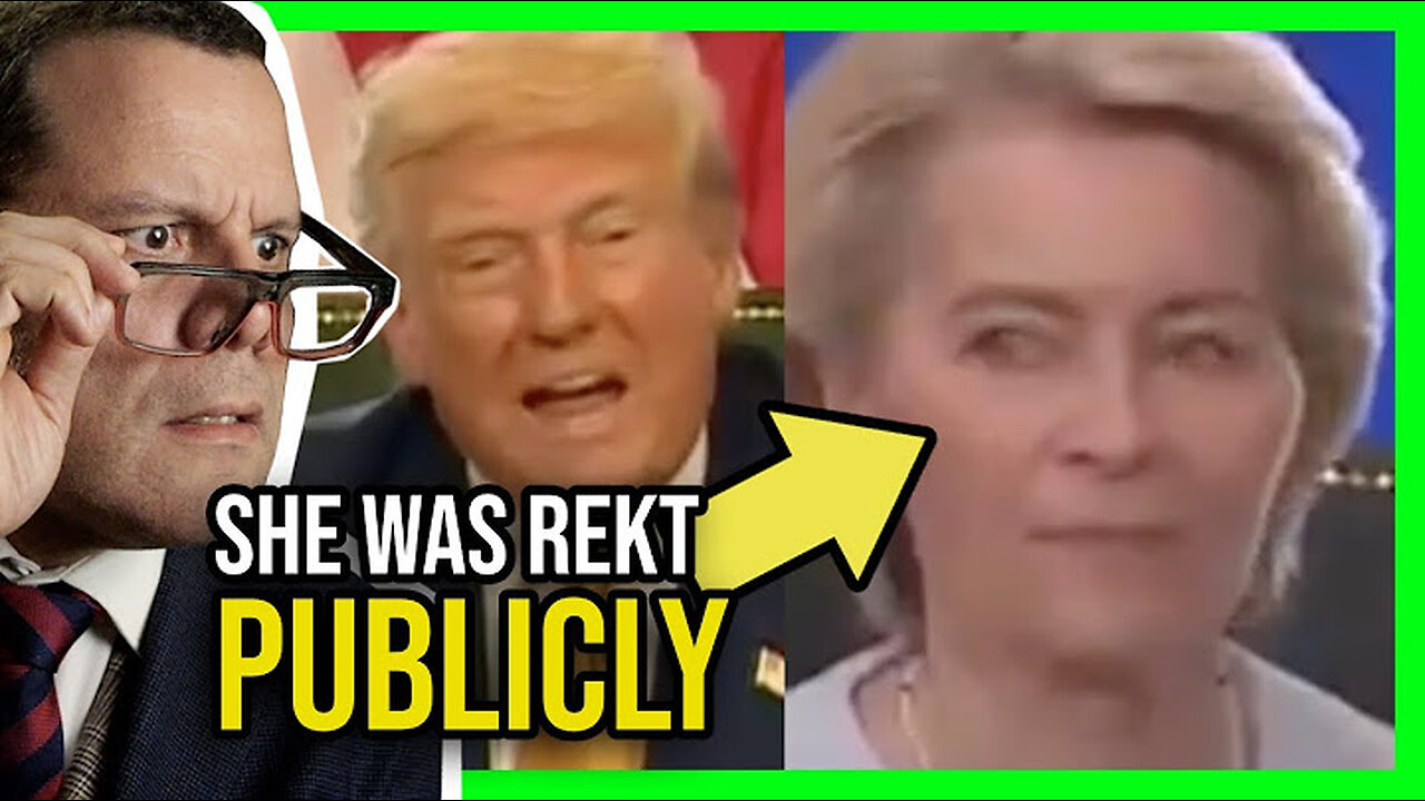 Body Language Analysis of Ursula Von Der Leyen’s Anxiety THROUGH THE ROOF Announcing Trump Deal