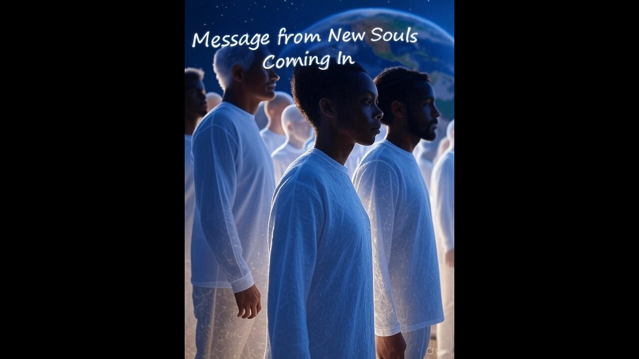 A message from new souls coming in at this time!